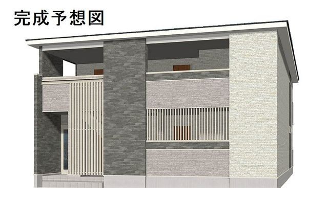 京都市山科区西野広見町のアパートの建物外観