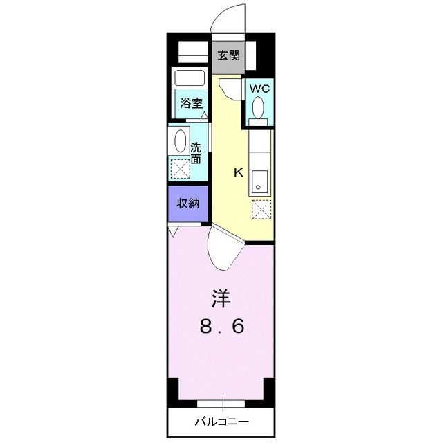 ヴェルアンジュの間取り