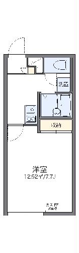 レオパレスメイリーの間取り