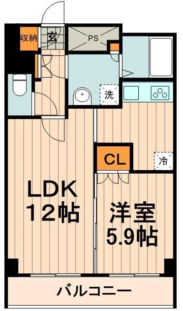 コンフォリア春日富坂の間取り