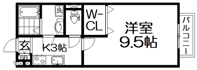 セジュールナカムラの間取り