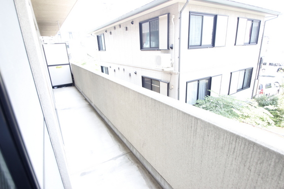 バルコニー　※別部屋の写真です