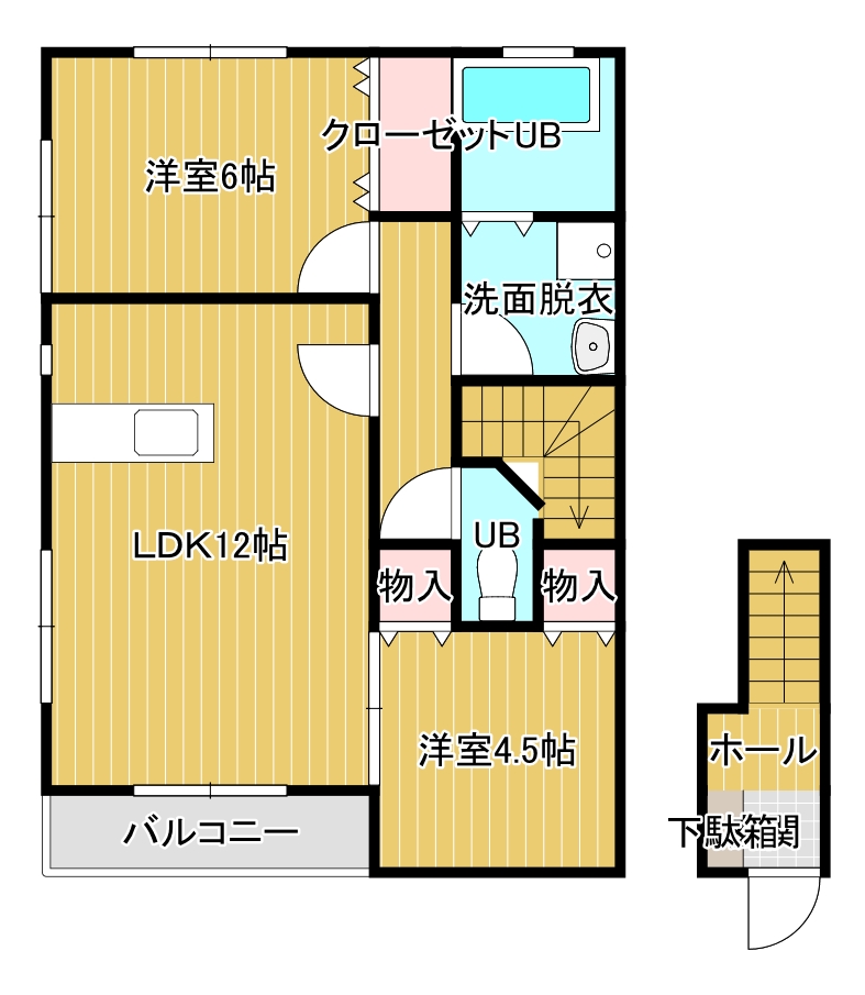 メゾンアバンティの間取り