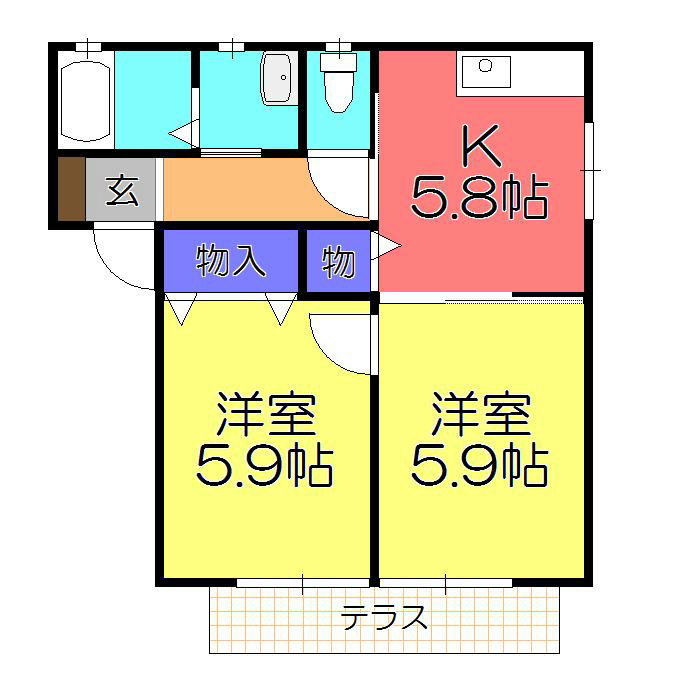 ビリーブワンハウスの間取り