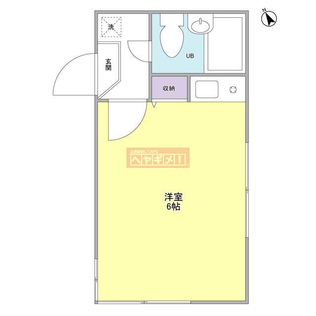 シャンテ中井の間取り