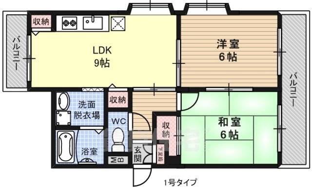 メゾンウエストポーの間取り