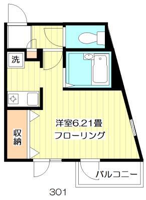 【パークアゼリア池袋の間取り】