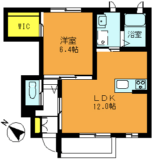 T’s dorf (ティーズ ドルフ)の間取り