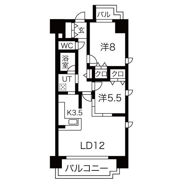 【戸部マンションの間取り】