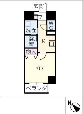 メイプル高横須賀の間取り