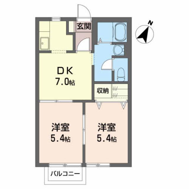 アンシャンテ豊田の間取り