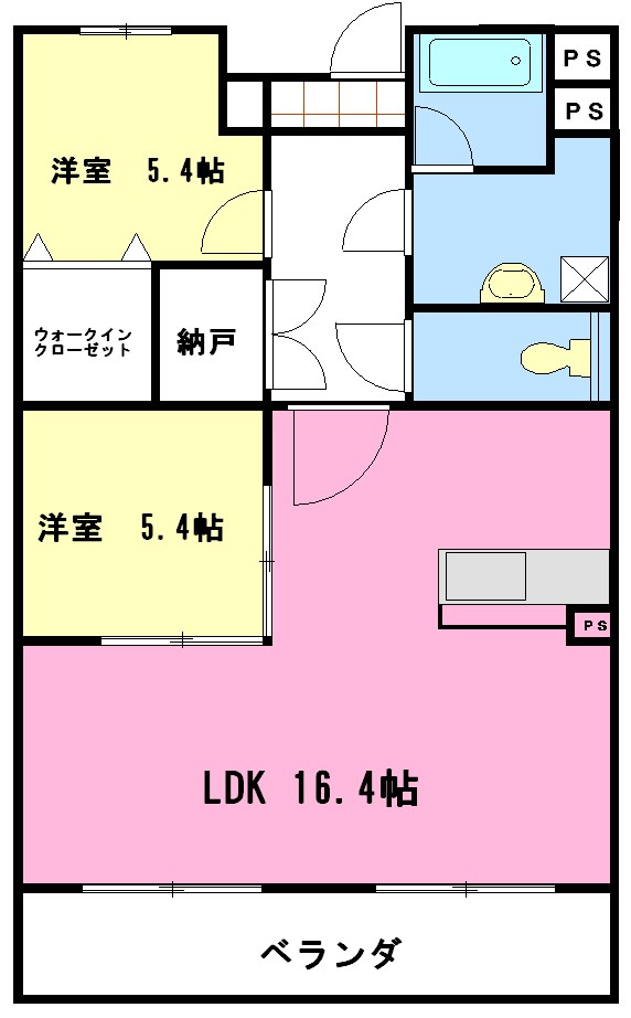 メゾン・北町の間取り