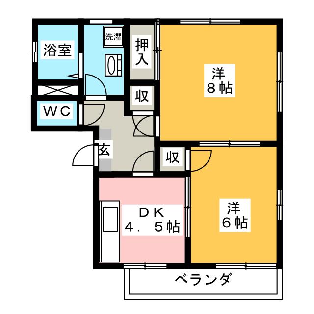 ハッピーハウスの間取り