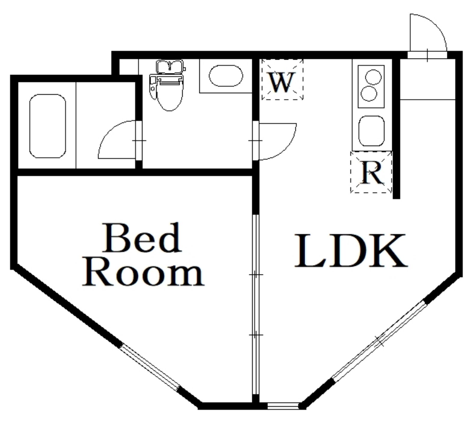 Decor Bloccoときわ台の間取り