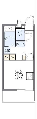 レオパレスハピネス湘南の間取り