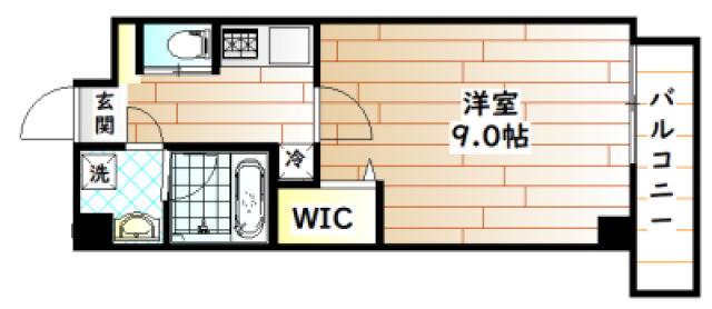 W NAKASANGEの間取り