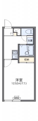 レオパレスガナールの間取り