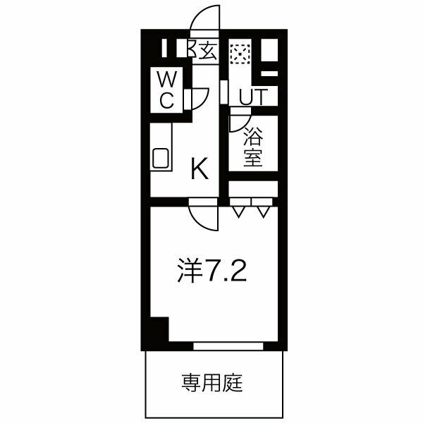 アスヴェル京都東寺前IIの間取り