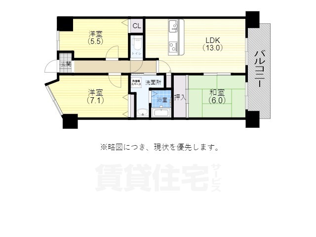 グレーシィ須磨アルテピア3番街2の間取り