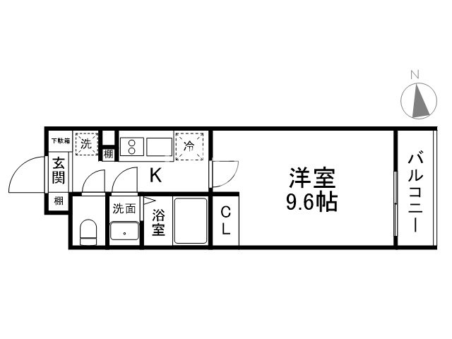 （仮称）STANDZ衣笠街道町の間取り