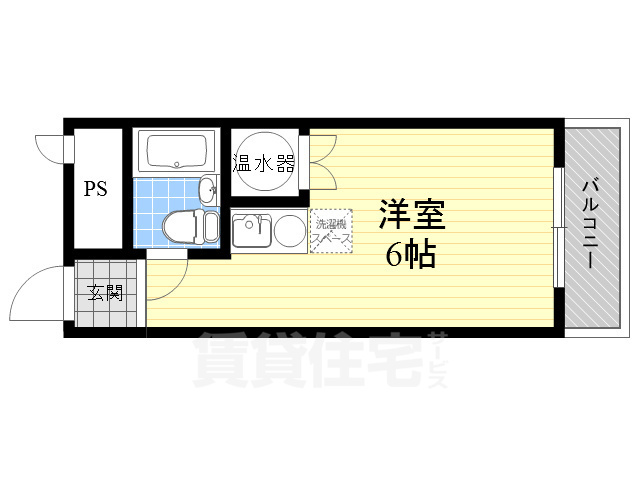 天満橋ガーデンハイツの間取り