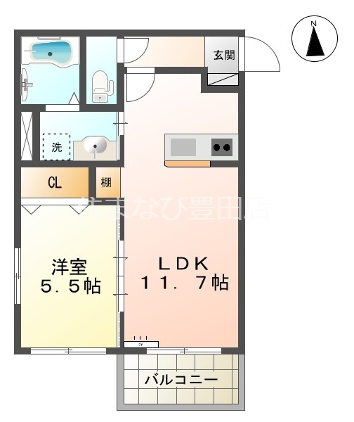 ハートフルマンション上野の間取り