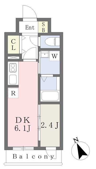 Ｒ’ｓ石名坂の間取り