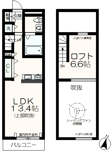 ＳＫＹ　ＳＵＩＴＥ　 スカイスイートの間取り