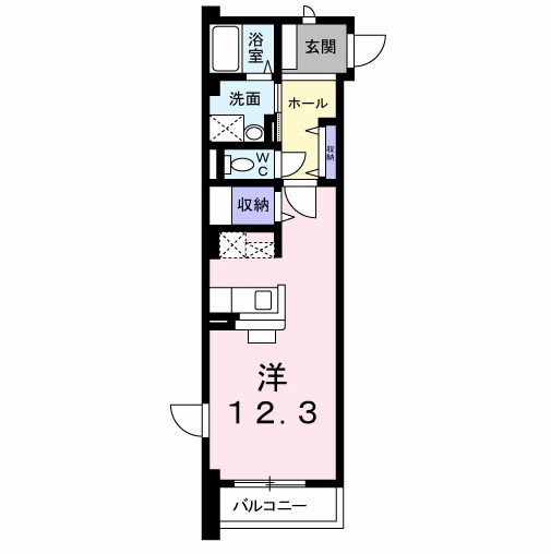 セレーノ・Ｂの間取り