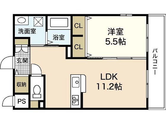 ＲＯＳＳＯ庚午の間取り