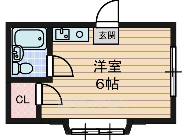 穂積ビルの間取り