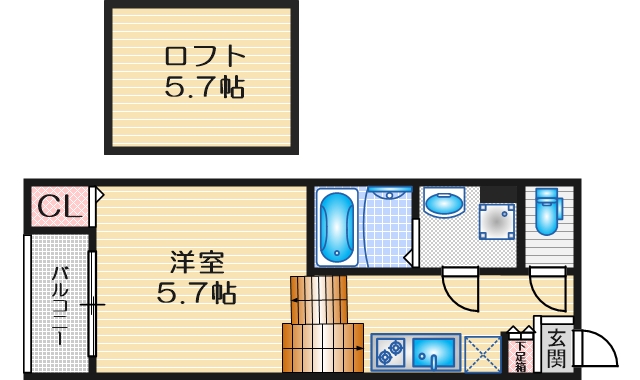 グリーンハイム吹上の間取り