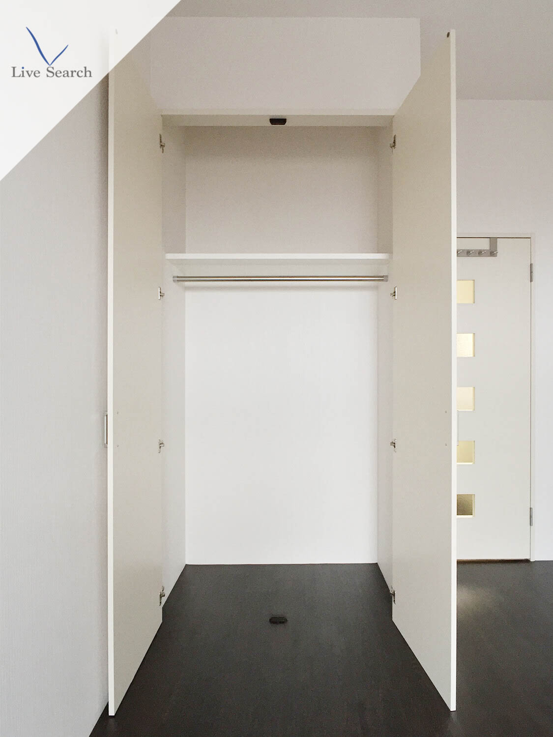 収納　たっぷりとした収納スペースです