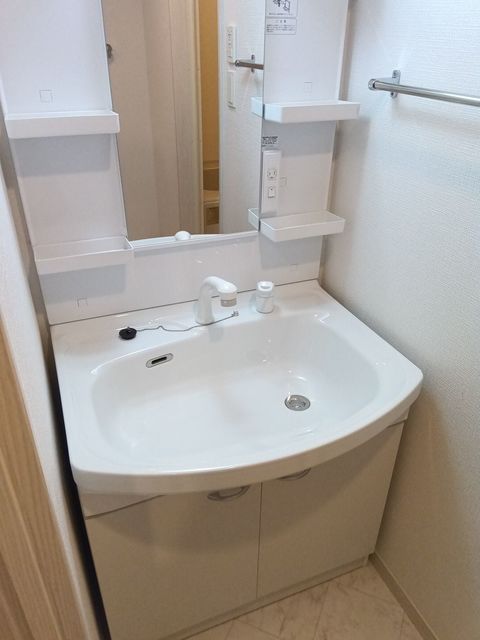 洗面設備　洗面所です