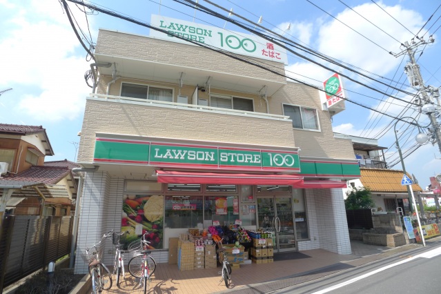 コンビニ　ローソンストア100東村山秋津町店（コンビニ）まで116m