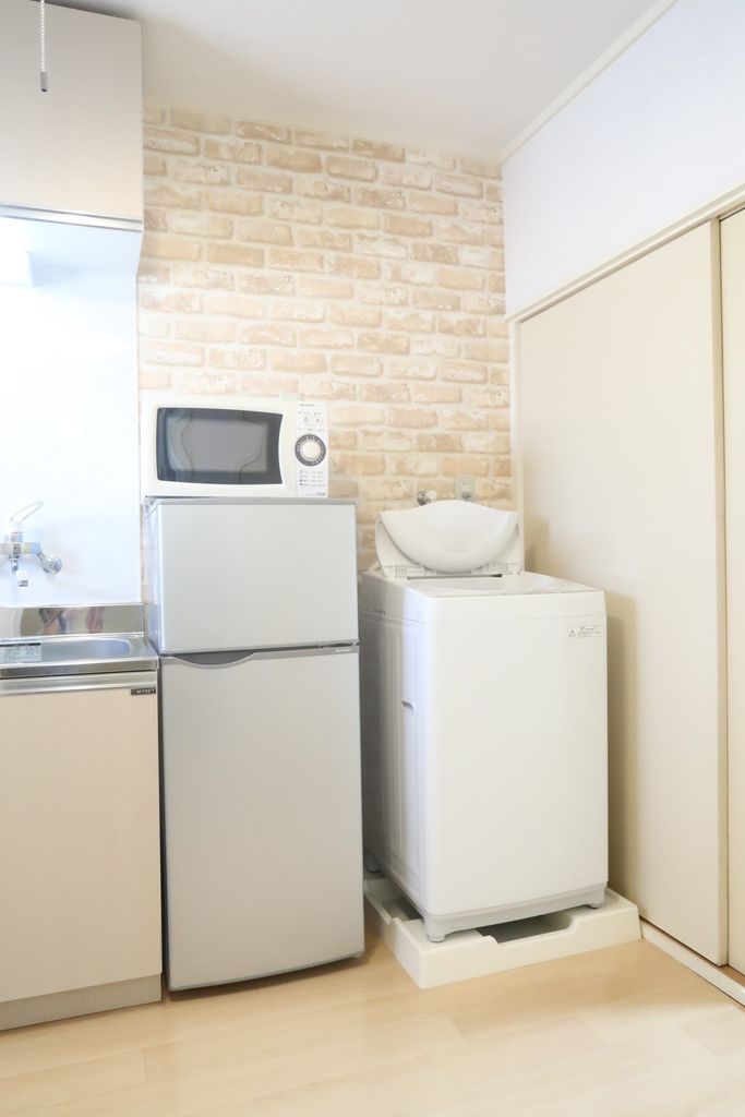 その他　お洒落な洗濯機置き場