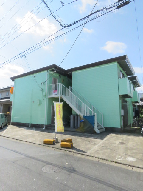 建物外観　ポップな外観♪