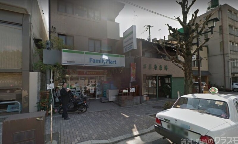 コンビニ　ファミリーマート聖護院店（コンビニ）まで818m