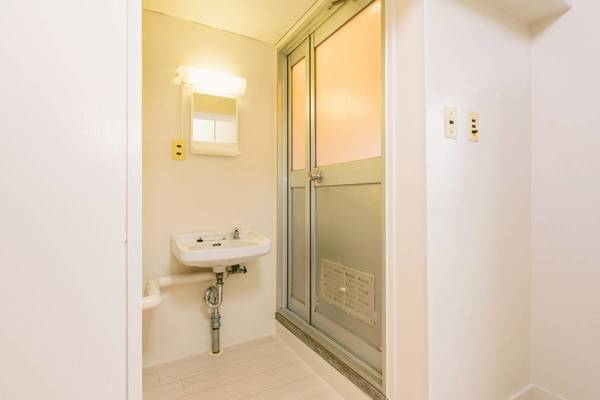 洗面設備　ビレッジハウスの同一物件・同一タイプの間取りの写真です