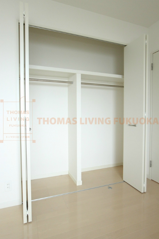 収納　整理しやすいクローゼットです。