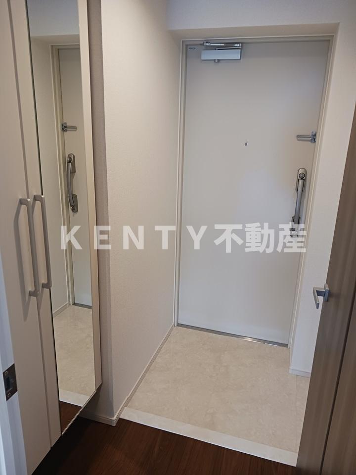 玄関　明るい玄関です