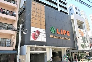 スーパー　ライフ新御徒町店（スーパー）まで455m