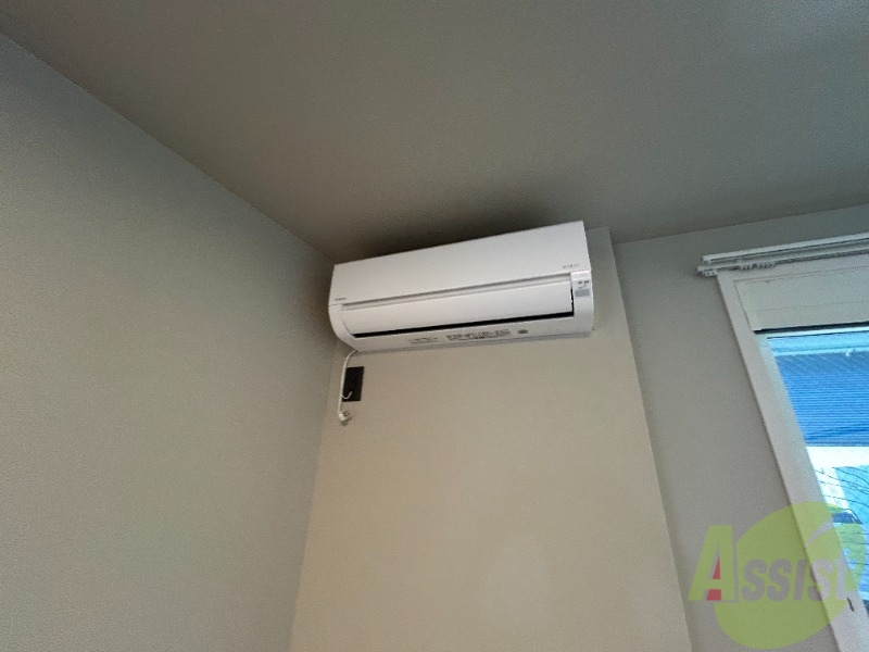 その他設備　エアコンになります。年中快適に過ごせますね。