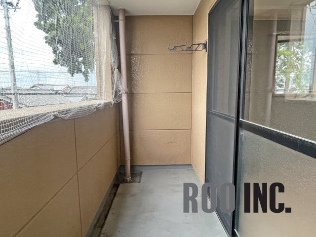 バルコニー　写真は反転のお部屋です