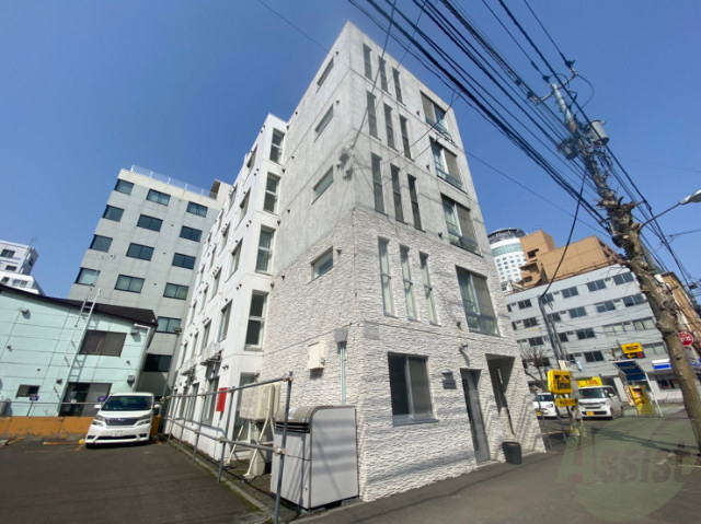 建物外観　札幌市中央区南３条西「マルガレーテン」