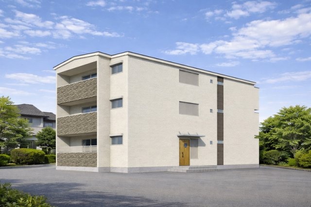 建物外観　完成パース