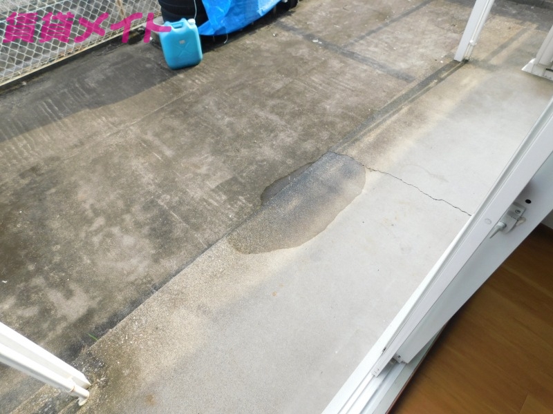 バルコニー　同タイプ部屋写真です。