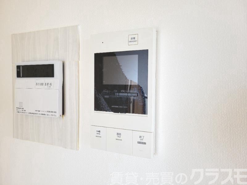 セキュリティ　来訪者が確認できるモニターホン♪