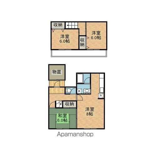 アイビス土合タウンの間取り写真