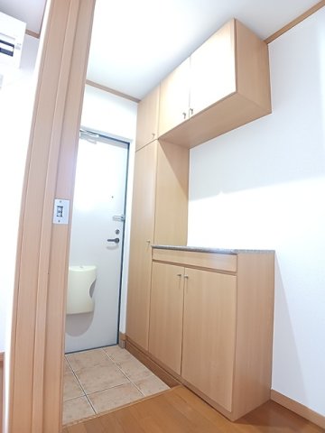 玄関　落ち着いた玄関です